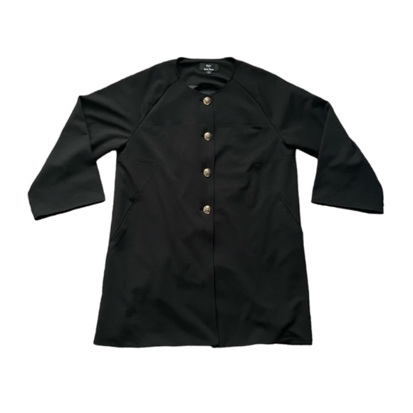 Dennis Basso Black Long Sleeves Jacket Size 12 - Picture 8 of 8